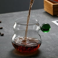 Baywell 10oz Glass Jumbo Šolice s ručkom za kafu, čaj, čorbu, čistog pijenja
