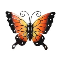 OVZNE metalni dekor leptira, ručno izrađeni pokloni leptira ukrasi zidne skulpture viseći ukrasi za