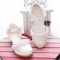 B91XZ Toddler Djevojke Sandale Djevojke Mary Jane Haljina cipele pumpe s niskim potpeticama cvjetna