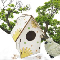 Ulagač za divlje ptice za vanjsku vezu Hang Bird House Feeder Wooden Bird Bo Jednostavna instalacija
