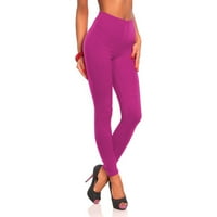 Wavsuf joga hlače za žene plus veličine čišćenje vruće ružičaste hlače veličine 2xl