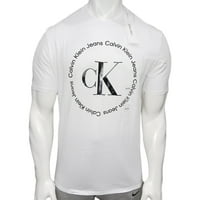 Calvin Klein Autentična muška majica Bijela posada kratkih rukava