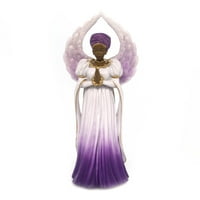 Serenity Angel Purple Polyresin Molitva Vjerska kultura 16206