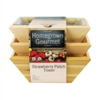 Archic Spt Homegrown Gourmet Strawberry Patch Tower Cedar Planter kutija