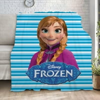 Smrznuta Elsa bacaje pokrivač za kauč, pokrivač svestranog za krevet - super mekana topla dekorativna