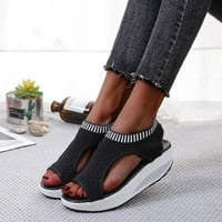 Sandale za žene modne mrežice cipele ljetna peep toe debela donja udobna platforma