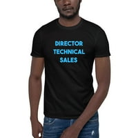 Plava direktorica Tehnička prodaja kratkih rukava pamučna majica od nedefiniranih poklona