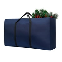 Police sa BINS-om od skladištenja-21x14x6. Božićne stabla torbe Bag božićne božićno spremište za skladištenje kućnog dekora Veliki kanti sa poklopcima za skladištenje