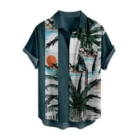Muški majice Turizam Kuća za odmor Plaža Trend Leisure 3D digitalni tiskani kratki rukav Tee