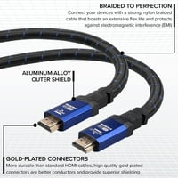 Ritzgear ft. 4k HDMI kabel, brzi Gbps HDMI do HDMI kabla, pakovanje