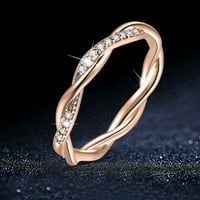 Kročna cirkonija prstenovi za dijamantne žene modne ženske prstenske modne prstenove za žene