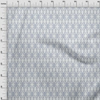 Onuone pamučna svilena tkanina vrtlog i geometrijski Ikat otisak šivanja tkanine BTY wide