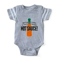 Cafepress - Hotsauce - Slatka nogometna bod-bodić za bebe