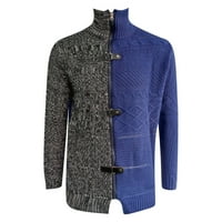 FVWitlyh duge džemper V-izrez za muškarce - mekani tanki fit srednji kadigan redoviti i veliki