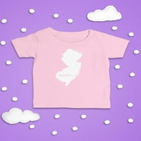 Napravljeno u New Jersey majicama dojenčad -Martprints dizajni, meseci