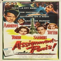 Zadatak: Pariz Movie Poster Print - artikl MoveR66204