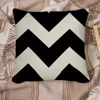 Crni bijeli vodootporni zagrljaj jastuk za domaćinstvo dizajn uzorak pijesak jastuk