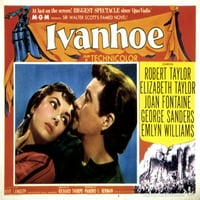 Ivanhoe Elizabeth Taylor Robert Taylor Movie Poster MasterPrint