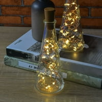 SET LED kreativni oblik ruž za usne lagan božićni stil Prekrasan ABS vinski utikač za zabavu Multi-co