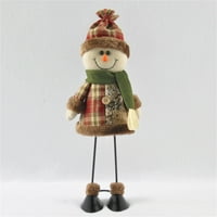Fugseied Božićni stil Svečana dodirna tkanina Predodređena Santa Claus Oblik lutke Decor Decor model