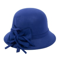 Pgeraug kašika šeširi žensko jesensko casual kupome Britanci Top šeširi za žene plavo