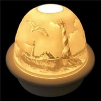 Svjetionik na olujnom moru Čaj Light Dome držač svijeća