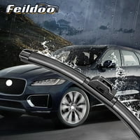 Feildoo 22 & 20 oštrice brisača odgovaraju BMW-u 22 + 20 za zaljepljenje za prednji prozor automobila, vozača i putnika, J u kuku, od 2