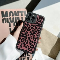 Toyella Leopard Glitter Plitch za mobilni telefon Silikon All inclusive Anti-Drop B iphone12Pro max