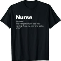 Definicija medicinske sestre Funny Merction Definicija majica