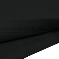 Penskeiy ženske vrhove smiješna tiskana majica casual top na vrhu kratkih rukava ljetne košulje i bluze xxxl black na prodaju