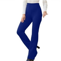 MAFYTYTPR Ljetne pantalone za žene Trendy Ženska tanka Flare Solid Suit Hlače Leisure Hlače za slobodno