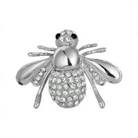 Broševi za žene Honey Bee Brooches Animal Diamond Brooch Ličnost Jednostavan odjeća dodatna oprema Corsage