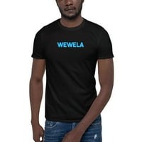 Plava Wewela majica s kratkim rukavima po nedefiniranim poklonima