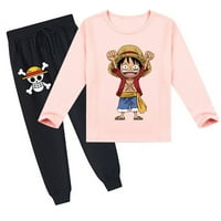 Bzdaisy Pirate avantura Kids majica i hlače Set - Anime-inspirirana moda za dječake i djevojčice - udobne