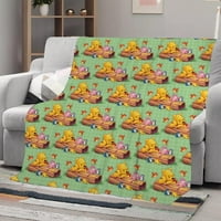 Winnie-the-poon pokrivač, smiješna kauč pokrivač prenosiv za dječje djevojke dječake