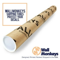 Pogrešan način potpisan zid naljepnica od zida Wallmonkeys ogulje i palica Grafički WM63867