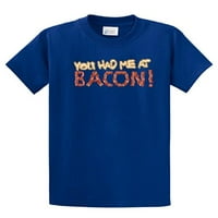 Majica ljubitelja slanine koju ste me imali na Bacon-White-6XL