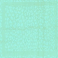 Ahgly Company Indoreni pravokutnik Čvrsto svijetlo plava modernih prostirki, 5 '7'