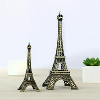 Metalni umjetnički zanati Pariz Eiffelov toranj Model figurice cinkovo ​​Legura statue Putni suveniri