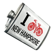 Flask i volim biciklističku državu New Hampshire