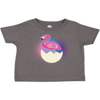 Inktastični Uskrs za djevojke Flamingo jaje izvajanje poklona mališana majica Toddler Girl