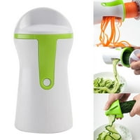 KISKICK Portable Ručno spiralno lijevak biljne grater Carrot Cuccumber Scicer Chopper - kuhinjski gadget za jednostavnu pripremu