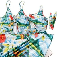 Haljine za žene ženski fit & flare bez rukava s rukavima cvjetni dugi ljetni vrući prodaji Fit & Flare