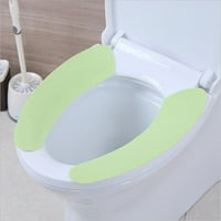 Yubnlvae tepih kupaonica WC sjedalo za mekano grijaće jastučiće MAT WC sjedalo meko za višekratnu upotrebu