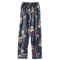 Giligiliso Povratak na prodaju u školsku obuću za žene Nightgown Pajamas's setovi Fau Silk Pajama setovi