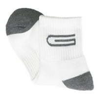 Golberg muške čarape za posade u crnom, crnoj, ugljen siva i bijela znojnih zlih sportskih čarapa -