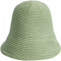 Cocopeantnts kašika šešica za žene Autunm zimske kupole Vanjski vizir Veliki ribolovski šešir toplo