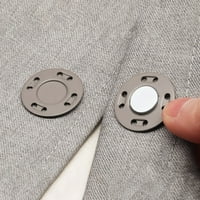 Paira Magnet tipke Nevidljive 8-rupe Dizajn metalne ručke za šivanje tiskastim gumbi za šivanje pribora za šivanje - ručno izrađene diy Dekoration odjeće, 0. In