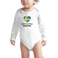 Samo malo švedske dječje djeteta dugih rukava