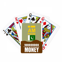 Am iz Pakistan Art Deco Fashion Poker igračka kartica Smiješna igra